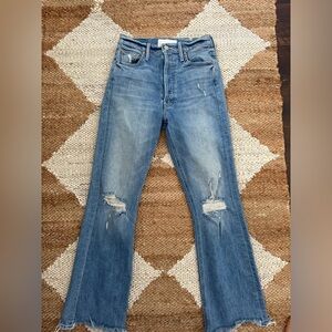MOTHER the tripper flared ankle jeans